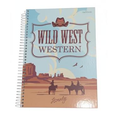 Imagem de Caderno espiral univ. country c/ 10m 160 folhas - jandaia