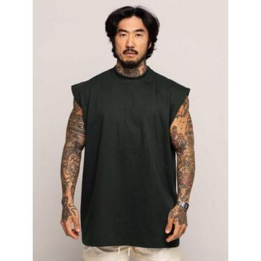 Imagem de Regata Oversized  Premium  - Thpe Store, Verde escuro, GG