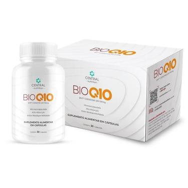 Imagem de BioQ10 100mg Central Nutrition – 30 Cápsulas de Coenzima Q10 para Energia e Coração Saudável-Unissex