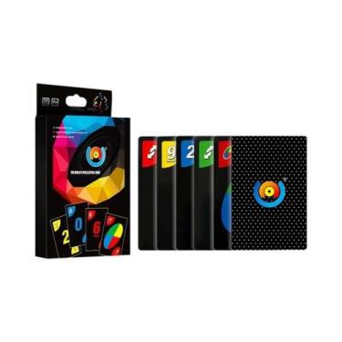 Imagem de Jogo De Tabuleiro Familiar NOITE DE JOGOS! UM FLIP! 112 Cartas De Bara