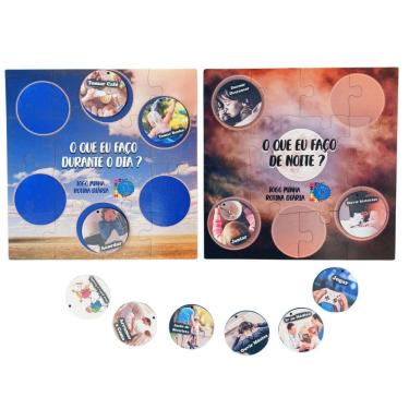 Imagem de Jogo Interativo Sombras E Figuras Para Crianças E Idosos Mdf