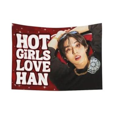 Imagem de Bandeira De Concerto Kpop Skz Han Hop, Tour Dos Membros Stray 2025, Id