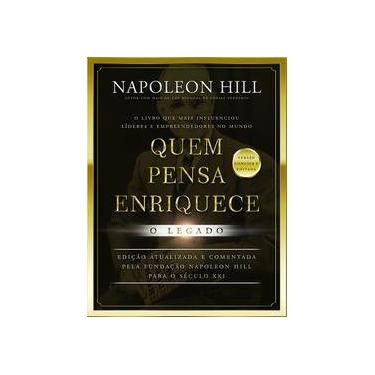 Imagem de Livro Quem Pensa Enriquece: O Legado Napoleon Hill Edição de Bolso
