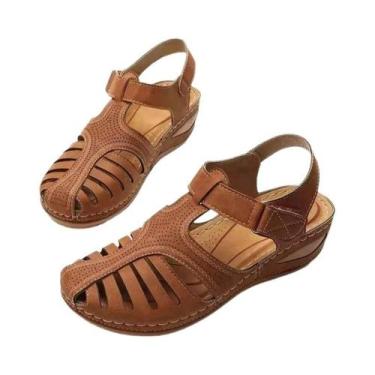 Imagem de Sandálias Ortopédicas Femininas Para Correção De Joanete, Sola Macia, 
