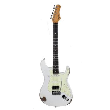 Imagem de Guitarra Tagima Stratocaster TGA-580 Olympic White Relic