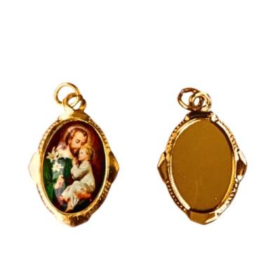 Imagem de Medalha São José Chapa Resinada 2 unidades