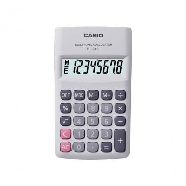 Imagem de Calculadora De Bolso Casio Hl-815l 8 Dígitos Branca