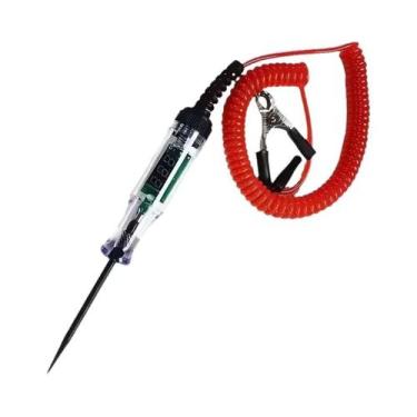 Imagem de Caneta De Teste De Circuito Automotivo Com Display Digital 6V 12V 24V 