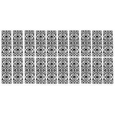 Imagem de Kit 20 Grades De Ferro Ramada Sacada Varanda Escada 95x36cm