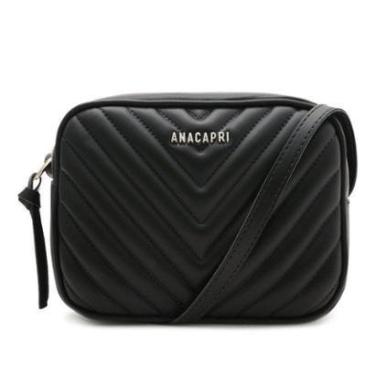 Imagem de BOLSA CROSSBODY PRETA CAIRO C 50012 0098 0002 ANACAPRI-Feminino