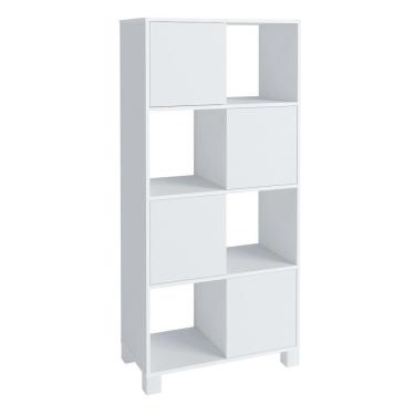 Imagem de Estante Home 4 Portas 4 Nichos Mobile Wally Branco - Artany