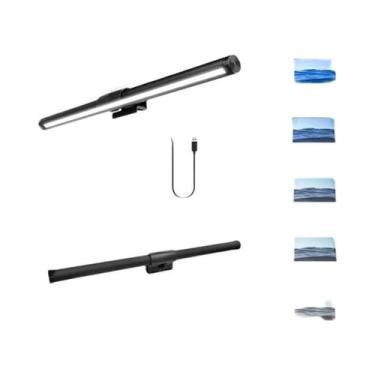 Imagem de Barra De Luz LED RGB Para Monitor 18cm-60cm, Lâmpada Noturna Dimmable 