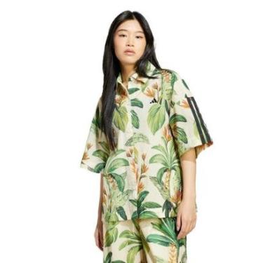 Imagem de Camisa Premium Adidas X Farm Adidas Feminina-Feminino