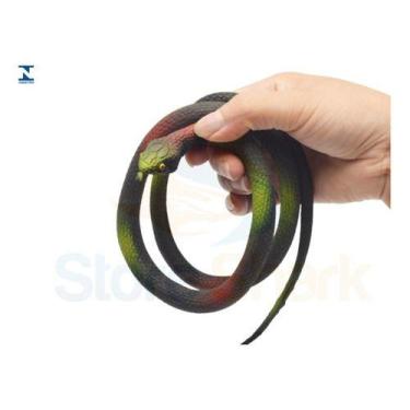 Imagem de Cobra De Borracha Serpente Macia Pegadinha Brinquedo 115 Cm - Toys, Se