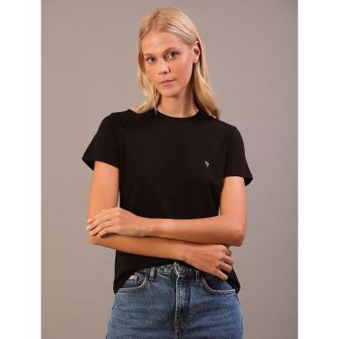 Imagem de Camiseta Manga Curta Logo Ômega Calvin Klein Jeans - Preto-Feminino