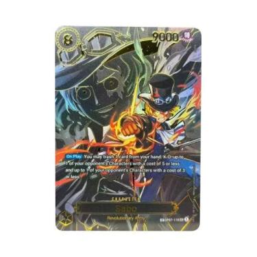 Imagem de Cartas De Jogo De Anime ONE PIECE Monkey D Luffy Sabo Ace Portgas SP E