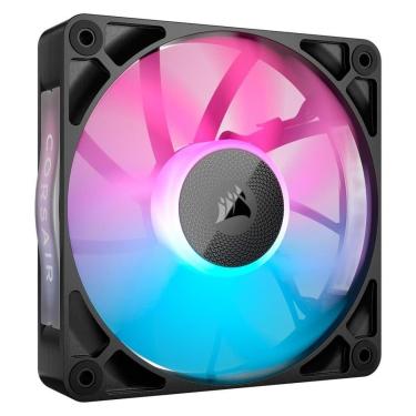 Imagem de Ventoinha Corsair iCUE LINK RX120 RGB, 120mm, Preto - CO-9051017-WW-Unissex