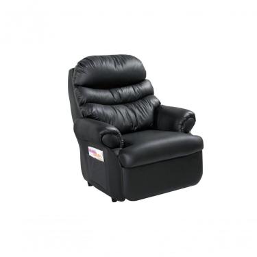 Imagem de Poltrona Reclinável Barão Estética Cílios Lashes Corino Preto Império Estofados