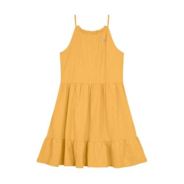 Imagem de Vestido infantil menina de borboleta Brandili Natural