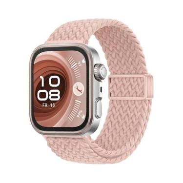 Imagem de Pulseira De Nylon Trançada Ajustável Para Huawei Watch Fit 3/4/4 Pro, 