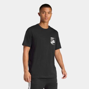 Imagem de Camiseta Adidas Camo Pkt Masculina-Masculino