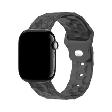 Imagem de Pulseira Silicone Esportiva Crom Compatível com Apple Watch - Baú do V