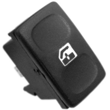 Imagem de Tecla Acionadora do Vidro Elétrico Simples F103 para Volkswagen Gol Parati Quantum G1 87 a 92 Santana Saveiro Voyage