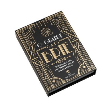 Imagem de Kit Facas o Grande Gatsbrie para Petiscos em Madeira e Aço Inoxidável com Caixa em Formato de Livro Imaginarium
