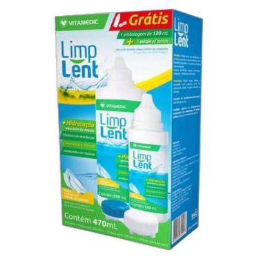 Imagem de Solução para Lente de Contato Vitamedic Limp Lent para Limpeza, Desinfecção e Conservaç...