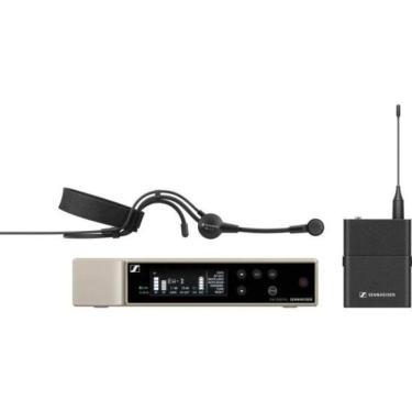 Imagem de Microfone Auricular EW-D ME3 SET R4-9 Sistema Digital sem Fio UHF com Microfone de Cabe...