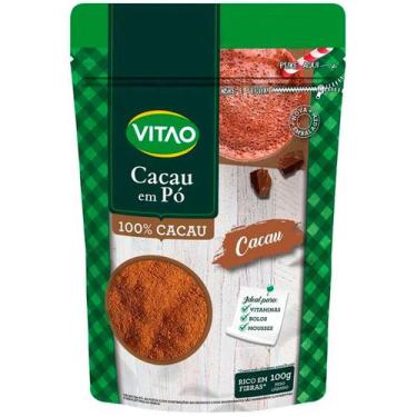 Imagem de Cacau em Pó - 100% Cacau - (100g) - Vitao