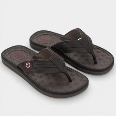 Imagem de Chinelo Cartago Alabama Masculino - Marrom Escuro - 40, 40
