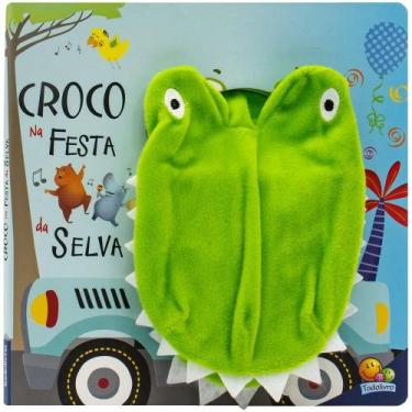 Imagem de Livro - Fantoches Animados: Croco na Festa da Selva