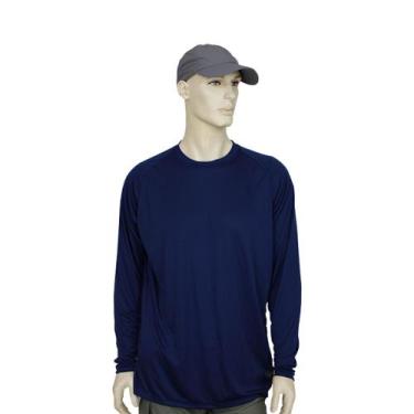 Imagem de Camisa de Pesca FPS 50+ Dry Azul Marinho 2- Play Pesca, G