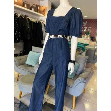 Imagem de Macacão azul Luxo Jeans - @UZZE @