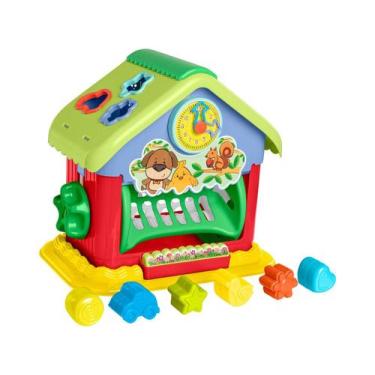 Imagem de Brinquedo Educativo Mini House Tateti 10 Peças