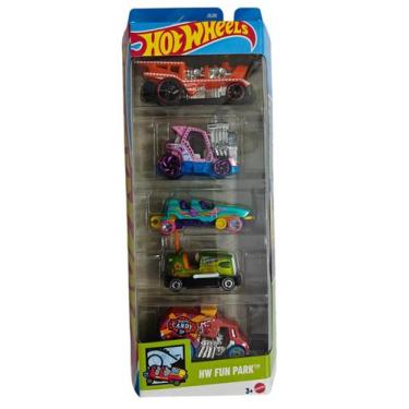 Imagem de Hot Wheels Hw Fun Park Conjunto Com 5  Mattel
