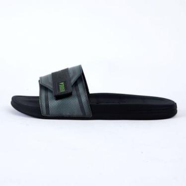 Imagem de Chinelo Rider Masculino Walk Slide 12394, 37/38, Cinza