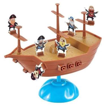 Imagem de Jogo Navio Dos Piratas Equilibristas O Mar Ta Bravo Brinquedo - Art Br