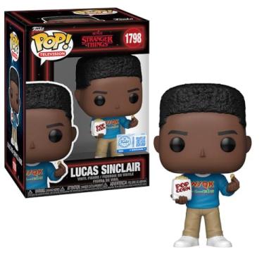 Imagem de Boneco Funko Pop! Netflix Stranger Things T5 - Lucas Com Pipoca