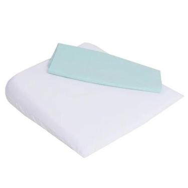 Imagem de Travesseiro Anti Refluxo Confort Para Carrinho Cama Berço De Bebê 30x3