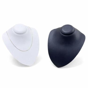 Imagem de Expositor para Colar  Casquinha Plástico  23cm - Marmix, Preto