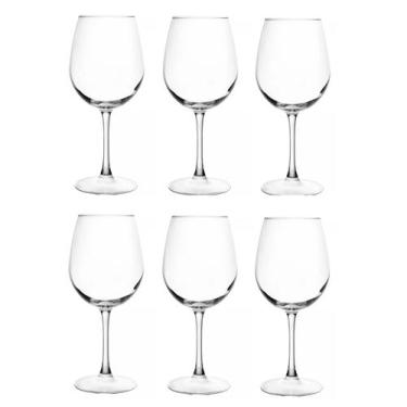 Imagem de Jogo 6 Taças De Vinho Tinto E Branco Drink Bar Adega 600ml - Lyor