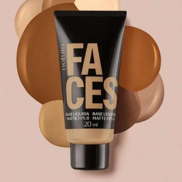 Imagem de Base Líquida Checkmatte Faces 20 ml - Maquiagem , 24 F