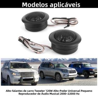 Imagem de Alto-falantes De Carro De Alta Potência 120W, Tweeter 2k-22kHz, Acessó