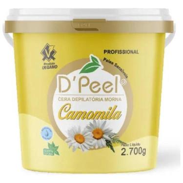 Imagem de DPeel - Cera Depilatória Morna 2700g - Camomila