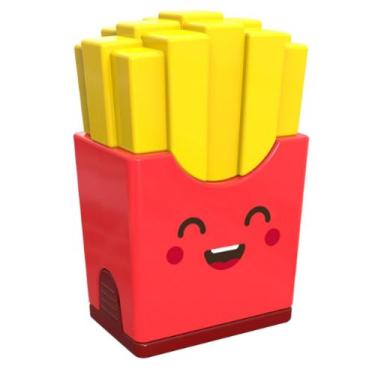 Imagem de Apontador Com Depósito + Borracha Tasty Holic Lanchinhos Tris, BATATA