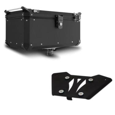 Imagem de Baú+base de fixação top case 56 litros super adventure bmw f750 gs 201