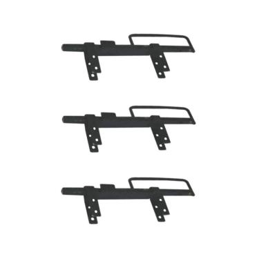 Imagem de Kit 3 Trincos Cavalo com Alça Portão Porteira em Aço 370mm