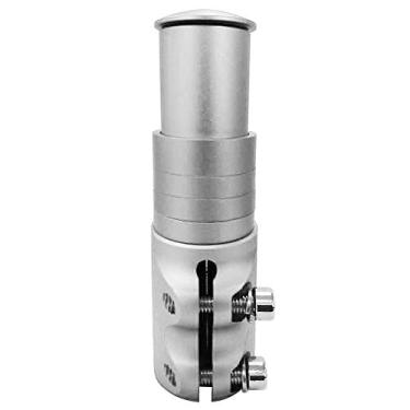 Imagem de Wemay Extensor de haste de garfo para bicicleta em liga de alumínio Extensão de haste de bicicleta para ciclismo Adaptador de haste de guiador para bicicleta Extensor de pescoço para bicicleta